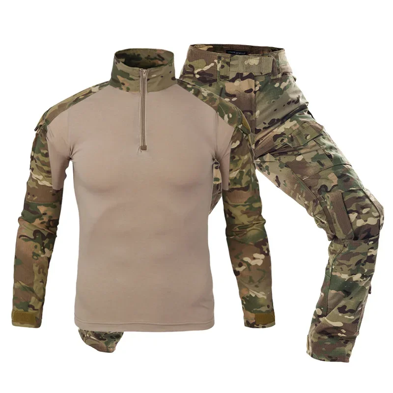 طقم زي تكتيكي قتالي للرجال بال - مراجعة Tactical Military Shirt Cargo وسعره