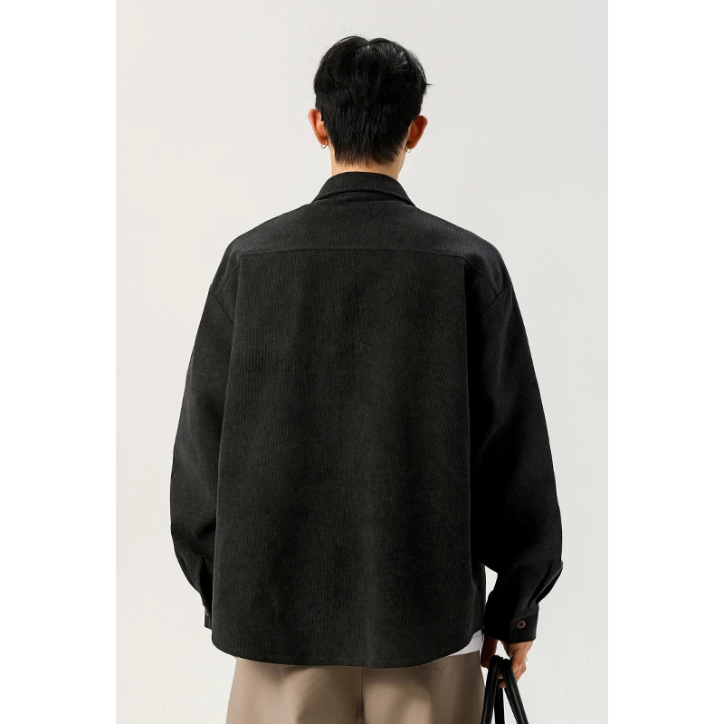 قميص رجالي من قماش الكوردوروي  - مراجعة Corduroy Button Up Shirt Men وسعره
