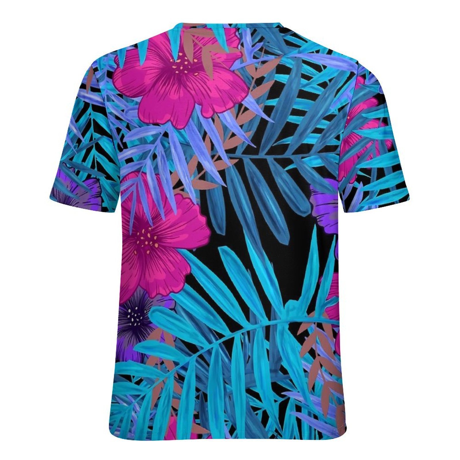 تي شيرت كبير الحجم، تصميم صيفي - مراجعة Vintage Hawaiian Floral Shirt وسعره