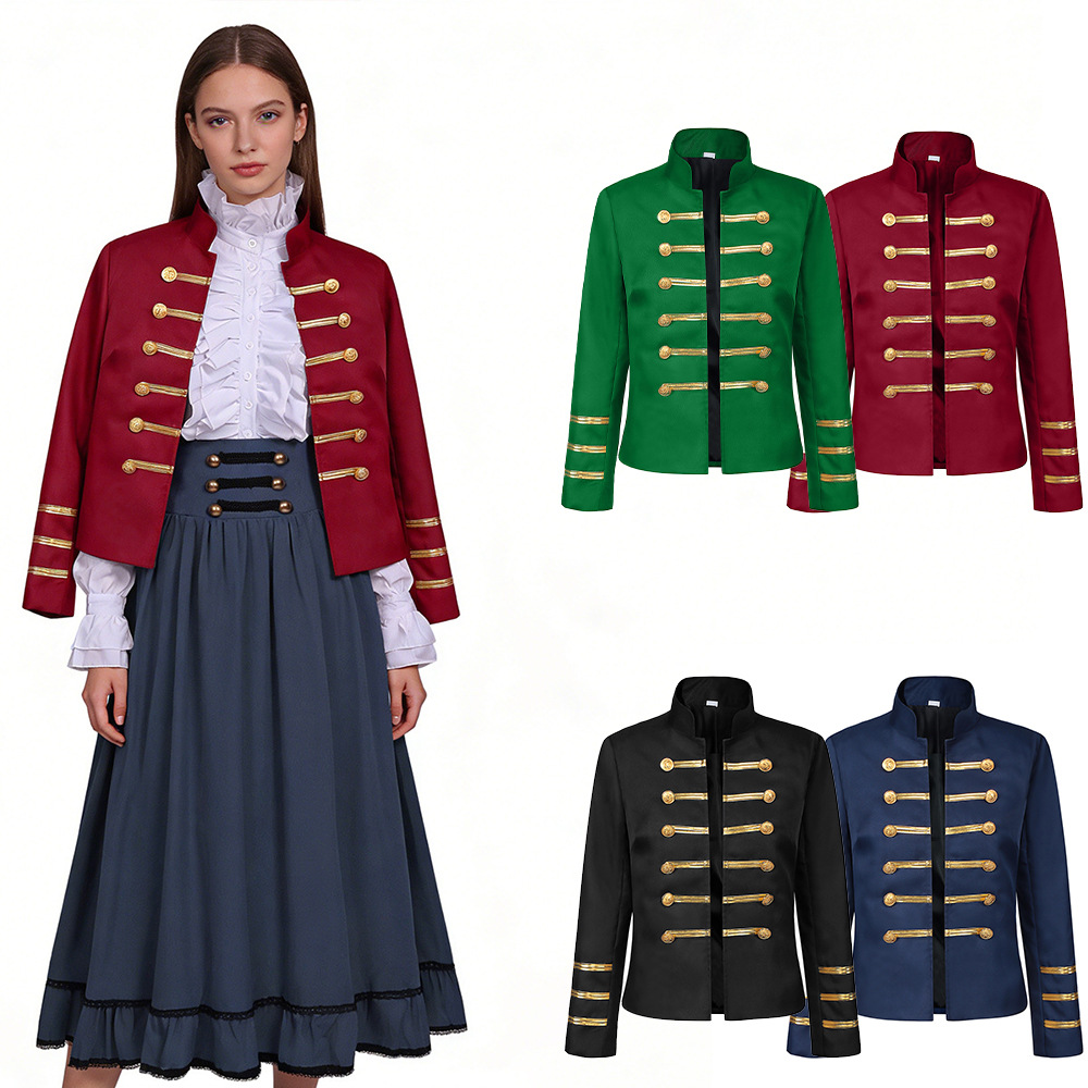 سترة نسائية بتصميم مزدوج الأزر - مراجعة Jackets وسعره